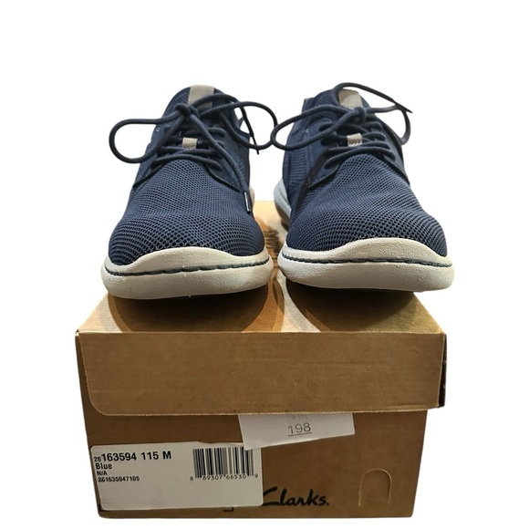 Clarks Step Urban Mix Men’s Sneakers - Size 11.5 - Blue - Picture 9 of 9
